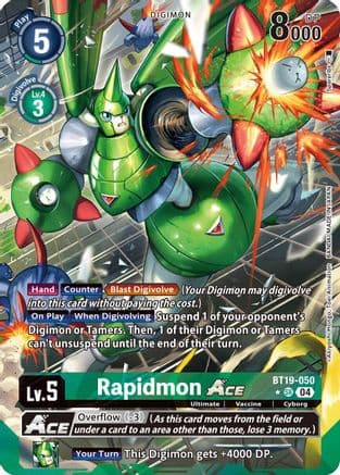 Rapidmon ACE (Alternate Art) — Release Special Booster 2.5