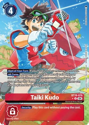 Taiki Kudo (Alternate Art) — Release Special Booster 2.5