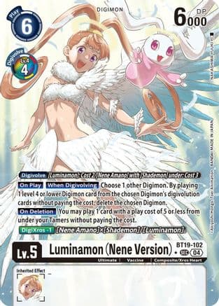 Luminamon (Nene Version) (Alternate Art) — Release Special Booster 2.5