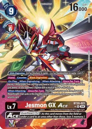 Jesmon GX ACE (Alternate Art) — Release Special Booster 2.5