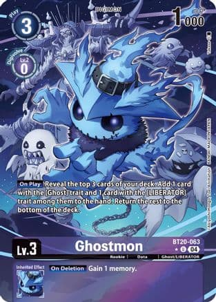 Ghostmon (Alternate Art) — Release Special Booster 2.5