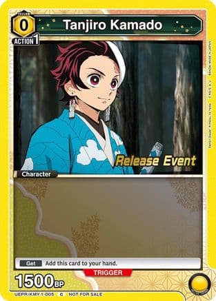 Tanjiro Kamado (005) — UE05BT: Demon Slayer: Kimetsu no Yaiba Release Event Cards