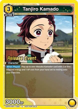 Tanjiro Kamado (006) — UE05BT: Demon Slayer: Kimetsu no Yaiba Release Event Cards