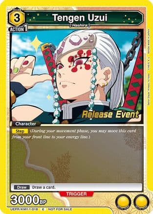 Tengen Uzui (018) — UE05BT: Demon Slayer: Kimetsu no Yaiba Release Event Cards