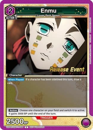 Enmu (044) — UE05BT: Demon Slayer: Kimetsu no Yaiba Release Event Cards