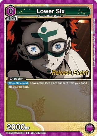 Lower Six — UE05BT: Demon Slayer: Kimetsu no Yaiba Release Event Cards