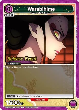 Warabihime — UE05BT: Demon Slayer: Kimetsu no Yaiba Release Event Cards