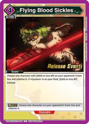 Flying Blood Sickles — UE05BT: Demon Slayer: Kimetsu no Yaiba Release Event Cards