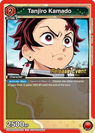Tanjiro Kamado (072) — UE05BT: Demon Slayer: Kimetsu no Yaiba Release Event Cards