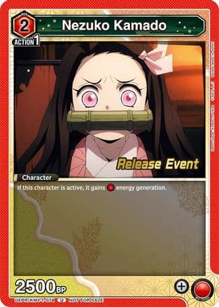 Nezuko Kamado (074) — UE05BT: Demon Slayer: Kimetsu no Yaiba Release Event Cards