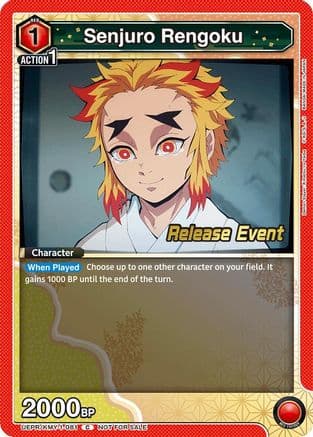 Senjuro Rengoku — UE05BT: Demon Slayer: Kimetsu no Yaiba Release Event Cards