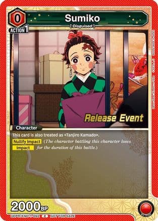 Sumiko — UE05BT: Demon Slayer: Kimetsu no Yaiba Release Event Cards