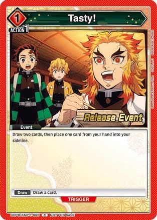 Tasty! — UE05BT: Demon Slayer: Kimetsu no Yaiba Release Event Cards