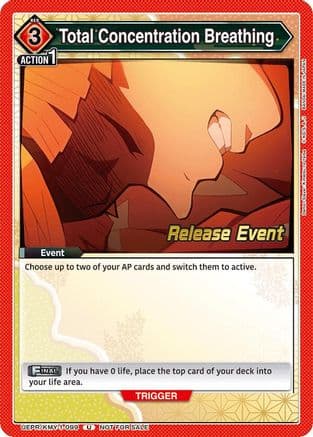 Total Concentration Breathing (099) — Union Arena card