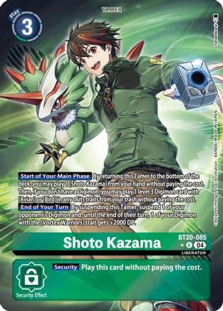Shoto Kazama (Alternate Art) — Release Special Booster 2.5