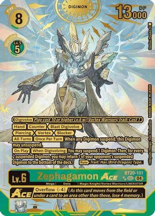 Zephagamon ACE (Textured) — Release Special Booster 2.5