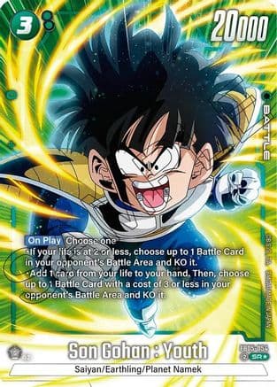 Son Gohan : Youth (Alternate Art) — New Adventure