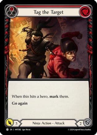 Tag the Target (Red) — The Hunted