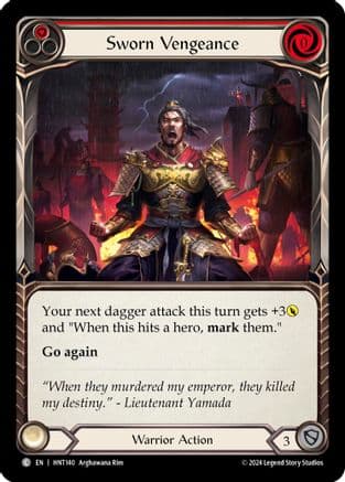 Sworn Vengeance (Red) — The Hunted