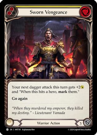 Sworn Vengeance (Yellow) — The Hunted