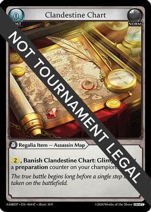 Clandestine Chart — Mortal Ambition Draft Pack