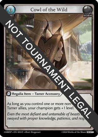 Cowl of the Wild — Mortal Ambition Draft Pack