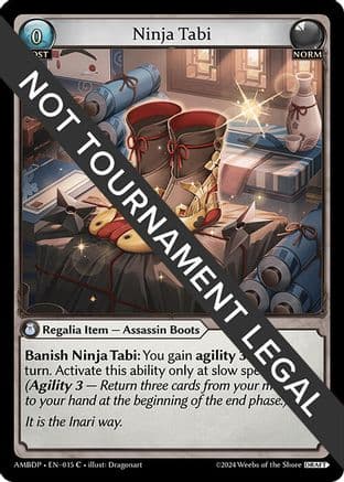 Ninja Tabi — Mortal Ambition Draft Pack