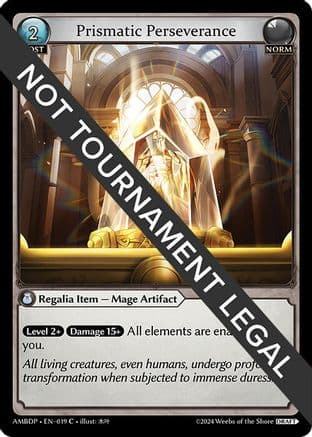 Prismatic Perseverance — Mortal Ambition Draft Pack