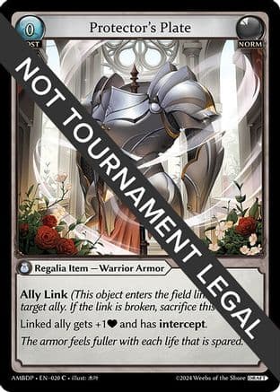 Protector's Plate — Mortal Ambition Draft Pack