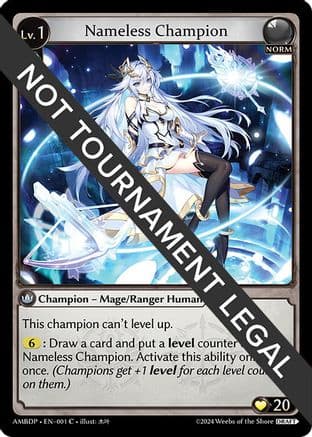 Nameless Champion (Mage/Ranger) — Mortal Ambition Draft Pack
