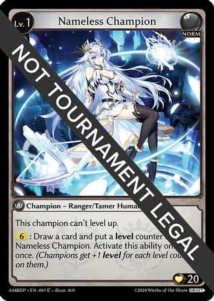 Nameless Champion (Ranger/Tamer) — Mortal Ambition Draft Pack