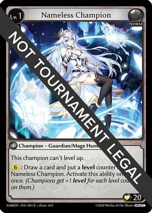 Nameless Champion (Guardian/Mage) — Mortal Ambition Draft Pack