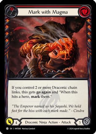 Mark with Magma (Red) — The Hunted