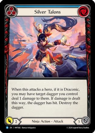 Silver Talons (Blue) — The Hunted