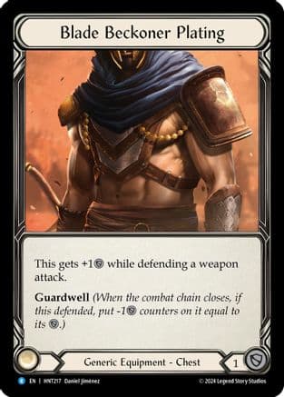 Blade Beckoner Plating — The Hunted