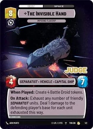 The Invisible Hand - Imposing Flagship — Judge Promos
