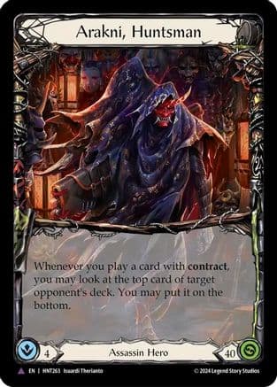 Arakni, Huntsman (Marvel) — The Hunted