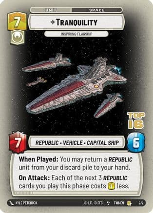 Tranquility - Inspiring Flagship (Top 16) — Organized Play Promos