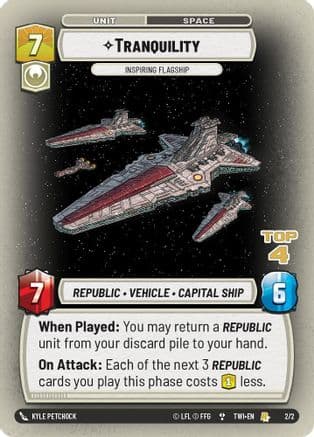 Tranquility - Inspiring Flagship (Top 4) — Organized Play Promos