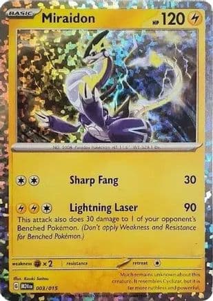 Miraidon — McDonald's Promos 2024 Pokémon TCG card by Kouki Saitou