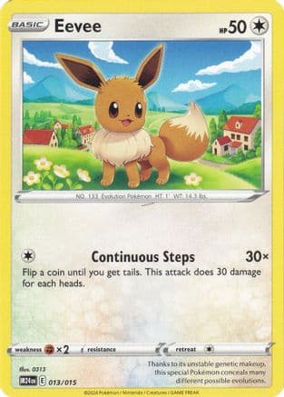 Eevee — McDonald's Promos 2024 Pokémon TCG card by Masakazu Fukuda