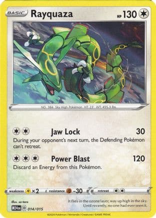 Rayquaza — Pokémon TCG card