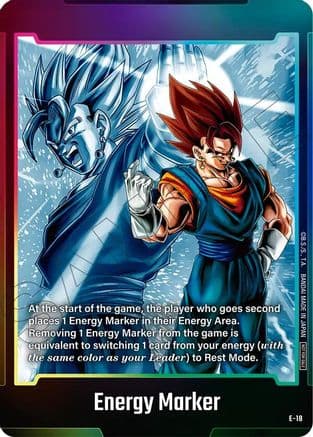 Energy Marker (E-18) — Fusion World Energy Markers