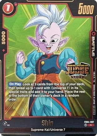 Shin - FB04-007 (Judge Pack (Store Judge) 03) — Tournament and Championship Promos