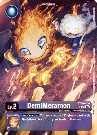 DemiMeramon - BT20-006 (Release Special Booster 2.5: Box Promotion Pack) — Release Special Booster 2.5