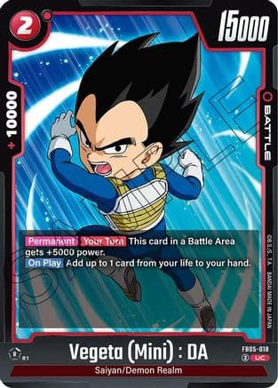 Vegeta (Mini) : DA — New Adventure