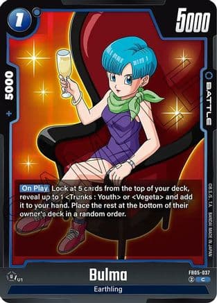 Bulma - FB05-037 — New Adventure