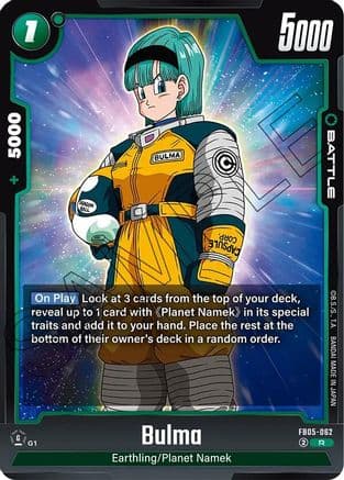 Bulma - FB05-062 — New Adventure