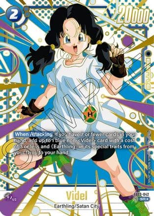 Videl - FB03-042 (Alternate Art) — Raging Roar Alternate Art Reprints
