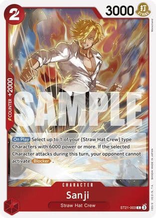 Sanji — Starter Deck EX: Gear 5